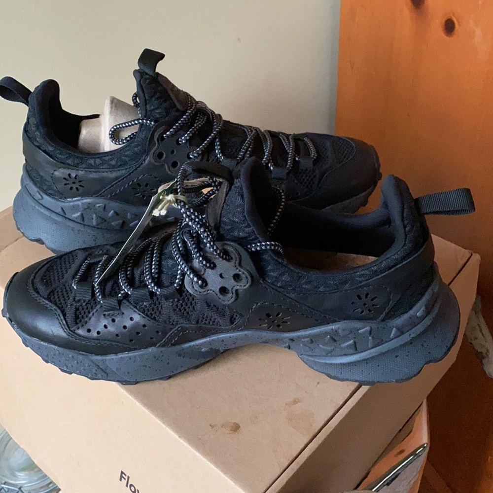 Flower Mountain Men's Kotetsu Leather Sneakers 41 - Picture 10 of 14